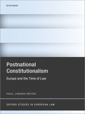 cover image of Postnational Constitutionalism